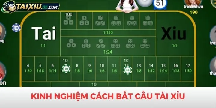 Tổng hợp cách bắt cầu tài xỉu hay gặp